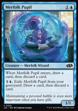 Merfolk Pupil⁣ - Foundations Jumpstart⁣ (Common)⁣ [326]