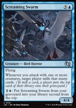 Screaming Swarm⁣ - Foundations Jumpstart⁣ (Uncommon)⁣ [351]
