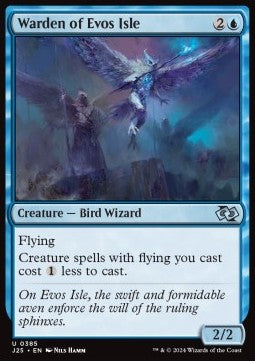 Warden of Evos Isle⁣ - Foundations Jumpstart⁣ (Uncommon)⁣ [385]