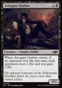 Arrogant Outlaw⁣ - Foundations Jumpstart⁣ (Common)⁣ [400]