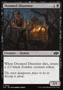 Doomed Dissenter⁣ - Foundations Jumpstart⁣ (Common)⁣ [425]