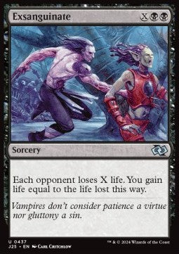 Exsanguinate⁣ - Foundations Jumpstart⁣ (Uncommon)⁣ [437]