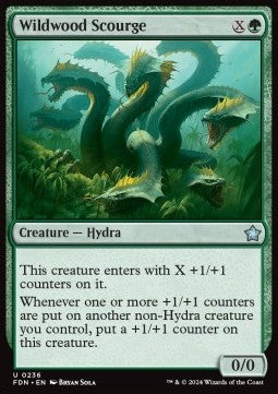 Wildwood Scourge⁣ - Magic: The Gathering Foundations⁣ (Uncommon)⁣ [236]