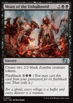 Moan of the Unhallowed⁣ - Foundations Jumpstart⁣ (Uncommon)⁣ [461]
