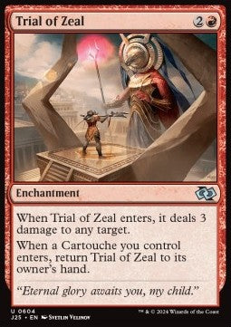 Trial of Zeal⁣ - Foundations Jumpstart⁣ (Uncommon)⁣ [604]