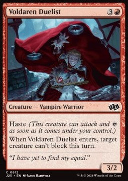 Voldaren Duelist⁣ - Foundations Jumpstart⁣ (Common)⁣ [612]