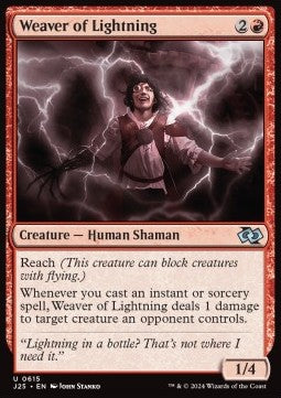Weaver of Lightning⁣ - Foundations Jumpstart⁣ (Uncommon)⁣ [615]