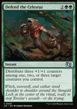 Defend the Celestus⁣ - Foundations Jumpstart⁣ (Uncommon)⁣ [649]