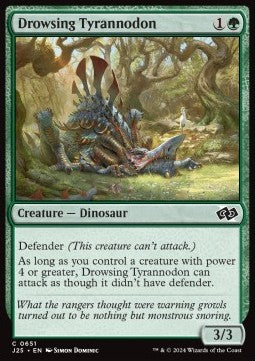 Drowsing Tyrannodon⁣ - Foundations Jumpstart⁣ (Common)⁣ [651]