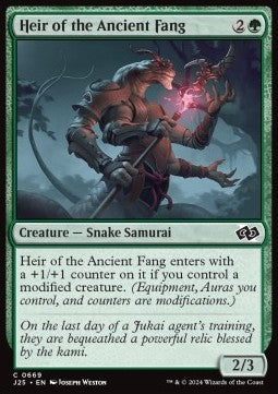 Heir of the Ancient Fang⁣ - Foundations Jumpstart⁣ (Common)⁣ [669]