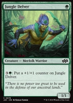 Jungle Delver⁣ - Foundations Jumpstart⁣ (Common)⁣ [678]