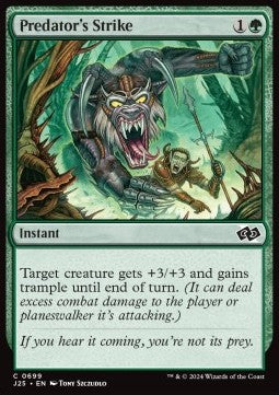 Predator's Strike⁣ - Foundations Jumpstart⁣ (Common)⁣ [699]