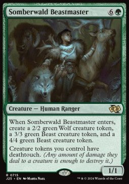 Somberwald Beastmaster⁣ - Foundations Jumpstart⁣ (Rare)⁣ [715]