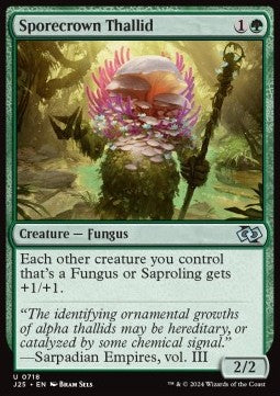 Sporecrown Thallid⁣ - Foundations Jumpstart⁣ (Uncommon)⁣ [718]