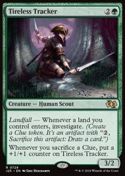 Tireless Tracker⁣ - Foundations Jumpstart⁣ (Rare)⁣ [729]