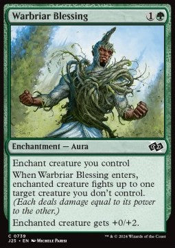 Warbriar Blessing⁣ - Foundations Jumpstart⁣ (Common)⁣ [739]