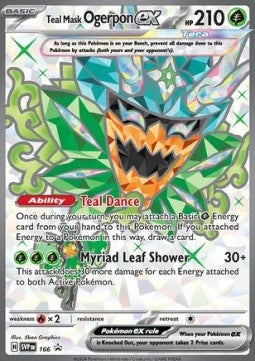 Teal Mask Ogerpon ex⁣ - SV Black Star Promos⁣ (Promo)⁣ [166]