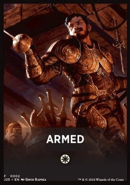 Jumpstart Pack Summary Card: Armed⁣ - Foundations Jumpstart⁣ (Tip Card)⁣ [F2]