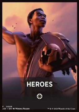 Jumpstart Pack Summary Card: Heroes⁣ - Foundations Jumpstart⁣ (Tip Card)⁣ [F6]