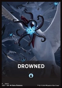 Jumpstart Pack Summary Card: Drowned⁣ - Foundations Jumpstart⁣ (Tip Card)⁣ [F11]