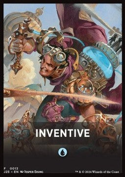 Jumpstart Pack Summary Card: Inventive⁣ - Foundations Jumpstart⁣ (Tip Card)⁣ [F13]