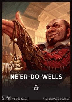 Jumpstart Pack Summary Card: Ne'er-Do-Wells⁣ - Foundations Jumpstart⁣ (Tip Card)⁣ [F23]