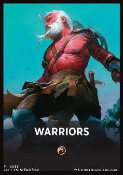 Jumpstart Pack Summary Card: Warriors⁣ - Foundations Jumpstart⁣ (Tip Card)⁣ [F35]