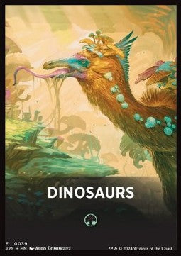 Jumpstart Pack Summary Card: Dinosaurs⁣ - Foundations Jumpstart⁣ (Tip Card)⁣ [F39]