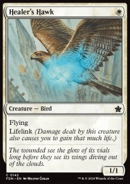 Healer's Hawk⁣ - Magic: The Gathering Foundations⁣ (Common)⁣ [142]