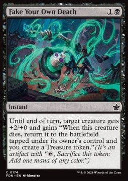 Fake Your Own Death⁣ - Magic: The Gathering Foundations⁣ (Common)⁣ [174]