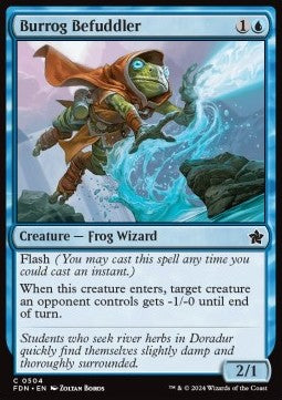Burrog Befuddler⁣ - Magic: The Gathering Foundations: Beginner Box⁣ (Common)⁣ [504]
