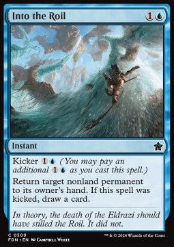 Into the Roil⁣ - Magic: The Gathering Foundations: Beginner Box⁣ (Common)⁣ [509]