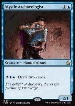 Mystic Archaeologist⁣ - Magic: The Gathering Foundations: Beginner Box⁣ (Rare)⁣ [511]