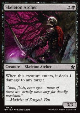 Skeleton Archer⁣ - Magic: The Gathering Foundations: Beginner Box⁣ (Common)⁣ [526]