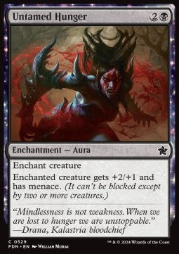 Untamed Hunger⁣ - Magic: The Gathering Foundations: Beginner Box⁣ (Common)⁣ [529]
