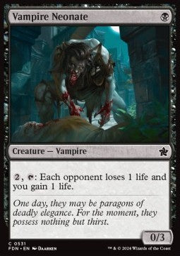 Vampire Neonate⁣ - Magic: The Gathering Foundations: Beginner Box⁣ (Common)⁣ [531]