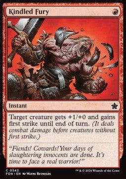 Kindled Fury⁣ - Magic: The Gathering Foundations: Beginner Box⁣ (Common)⁣ [542]