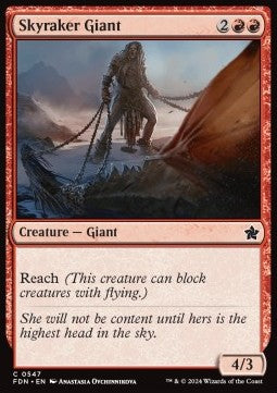 Skyraker Giant⁣ - Magic: The Gathering Foundations: Beginner Box⁣ (Common)⁣ [547]