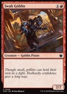 Swab Goblin⁣ - Magic: The Gathering Foundations: Beginner Box⁣ (Common)⁣ [548]