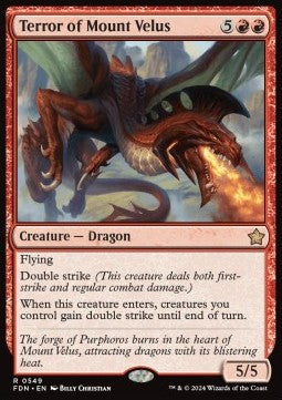 Terror of Mount Velus⁣ - Magic: The Gathering Foundations: Beginner Box⁣ (Rare)⁣ [549]