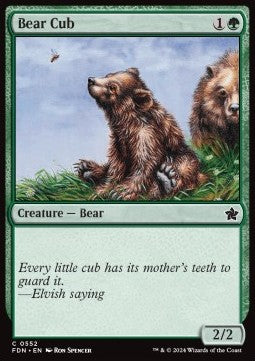 Bear Cub⁣ - Magic: The Gathering Foundations: Beginner Box⁣ (Common)⁣ [552]