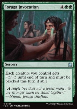 Joraga Invocation⁣ - Magic: The Gathering Foundations: Beginner Box⁣ (Uncommon)⁣ [555]