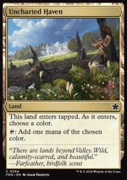 Uncharted Haven⁣ - Magic: The Gathering Foundations: Beginner Box⁣ (Common)⁣ [564]