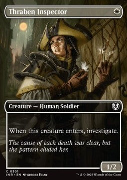 Thraben Inspector⁣ - Innistrad Remastered: Extras⁣ (Common)⁣ [301]