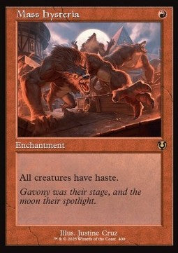Mass Hysteria⁣ - Innistrad Remastered: Extras⁣ (Rare)⁣ [400]