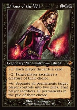 Liliana of the Veil⁣ - Innistrad Remastered: Extras⁣ (Mythic)⁣ [475]