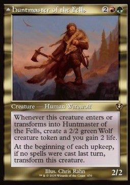 Huntmaster of the Fells / Ravager of the Fells (V.2)⁣ - Innistrad Remastered: Extras⁣ (Rare)⁣ [470]