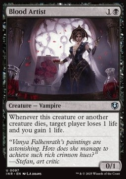Blood Artist⁣ - Innistrad Remastered⁣ (Uncommon)⁣ [97]