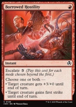 Borrowed Hostility⁣ - Innistrad Remastered⁣ (Common)⁣ [146]