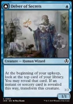 Delver of Secrets / Insectile Aberration⁣ - Innistrad Remastered⁣ (Common)⁣ [60]